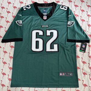Nike Dark Green Jersey #62 Philadelphia Eagles Kelce
